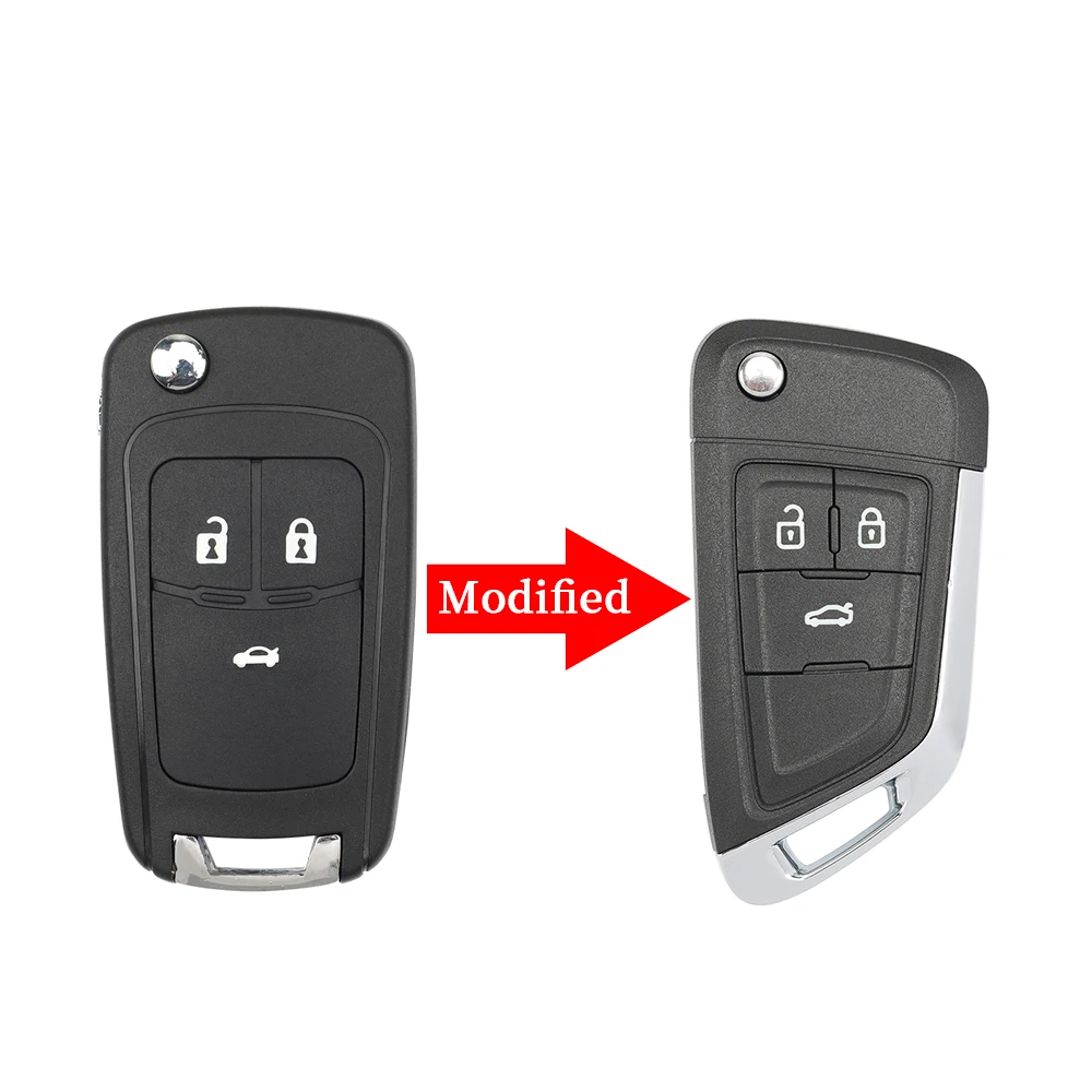 

Ly New style For Chevrolet Cruze for OPEL Insignia Astra Zafira Mokka Agila Corsa Meriva Signum Tigra Mando Modified Car Key