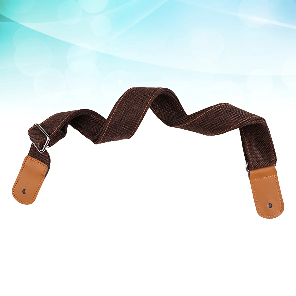 

Guitar Strap Electric Ukulele Belt Shoulder Vintage Straps Acoustic Cotton Diagonal Span