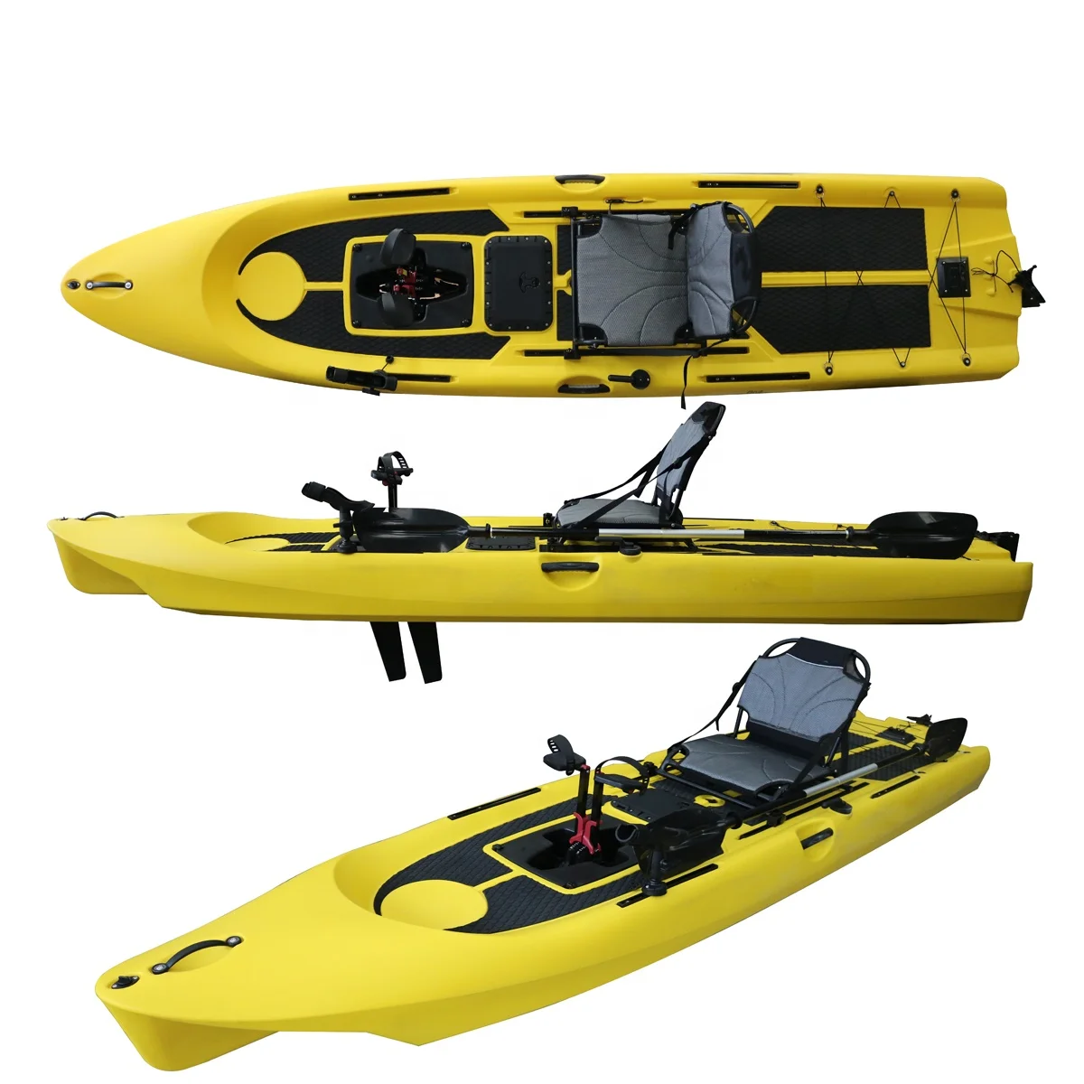 Nuovo design Cina Sistema di pedali SUP Stand Board Kayak con pinne all'ingrosso