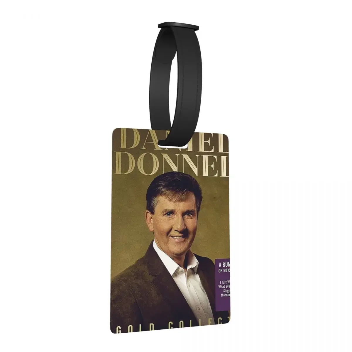 

Daniel O'Donnell Gold Collection Luggage Tags Suitcase Accessories Fashion Baggage Boarding Tag Label Holder ID Name Address