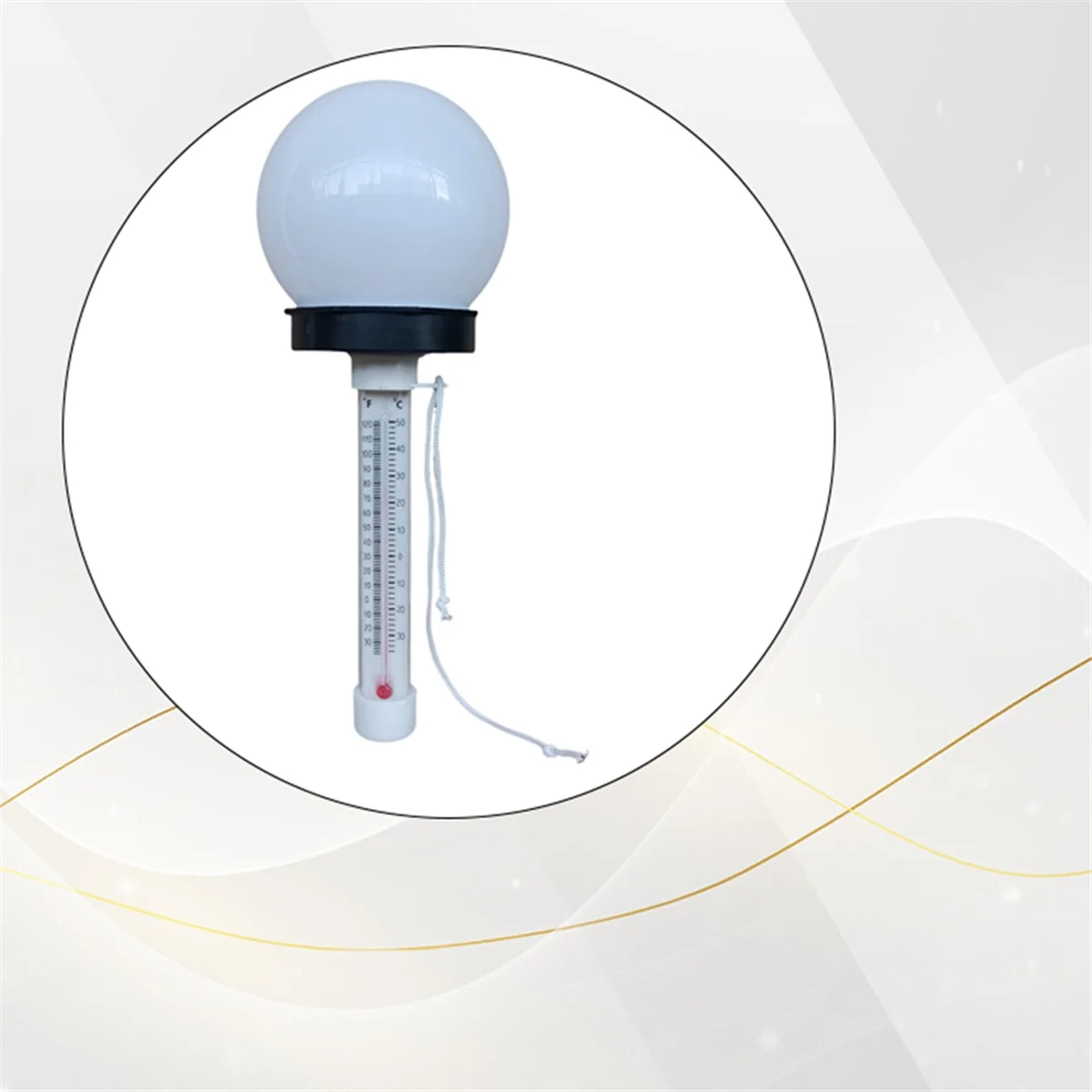 【24 ساعة للبيع!】】{مقياس حرارة حمام السباحة بالطاقة الشمسية مع ضوء LED ملون لحمام السباحة والمنتجعات الصحية وحوض الاستحمام الساخن والحمام العلاجي المائي