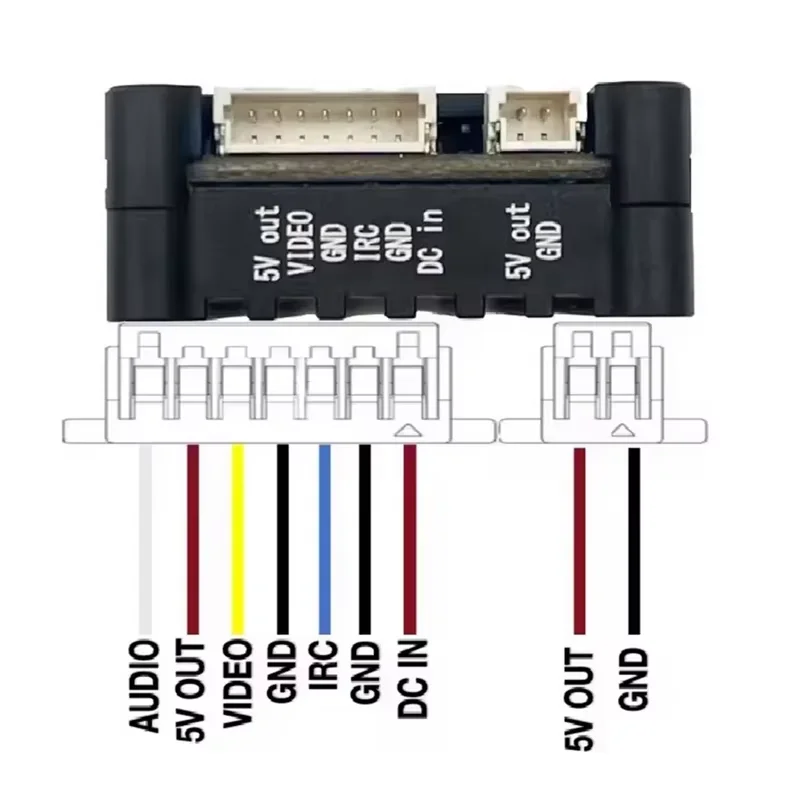 1.2G 1.3G 2W VTX 8CH 2000Mw FPV Audio Video Transmitter 2-6S MMCX Antena Analogowy nadajnik sygnału Port Do RC Drone Airplane