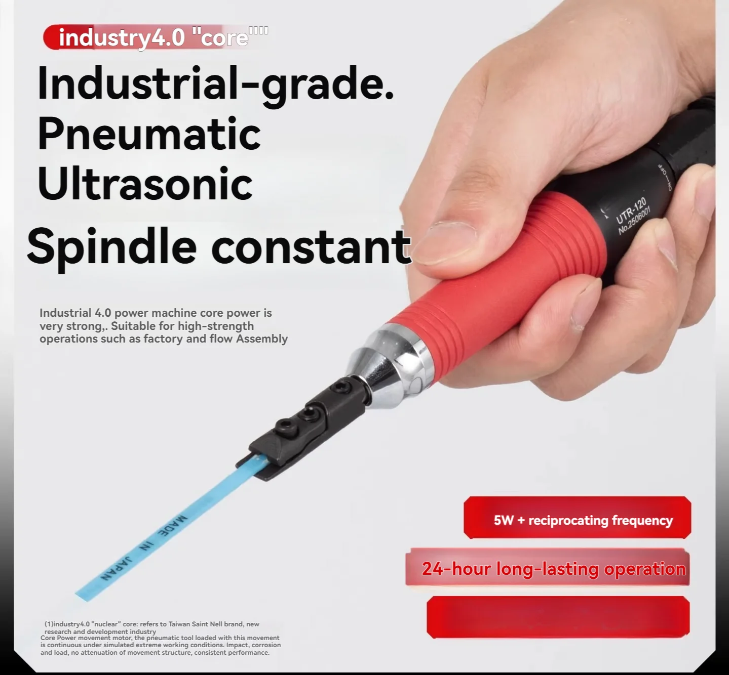 Industrial Grade Pneumatic Polishing Tool Set 0.7mm-1.2mm Stroke Polishing Tool Grinding And Polishing Machine