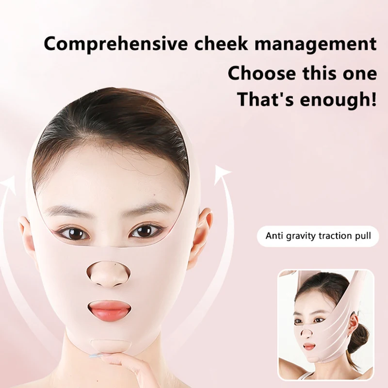 Chin Cheek Slimming Bandage V Shaper V Line Lifting Mask Face Lifting Anti Wrinkle Strap Band Sleeping Mask Beauty Health Care