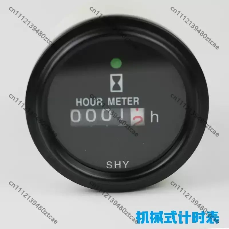LCD Hour Meter Universal Timer For Excavator Loader Bulldozer Forklift Construction Machinery Dashboard