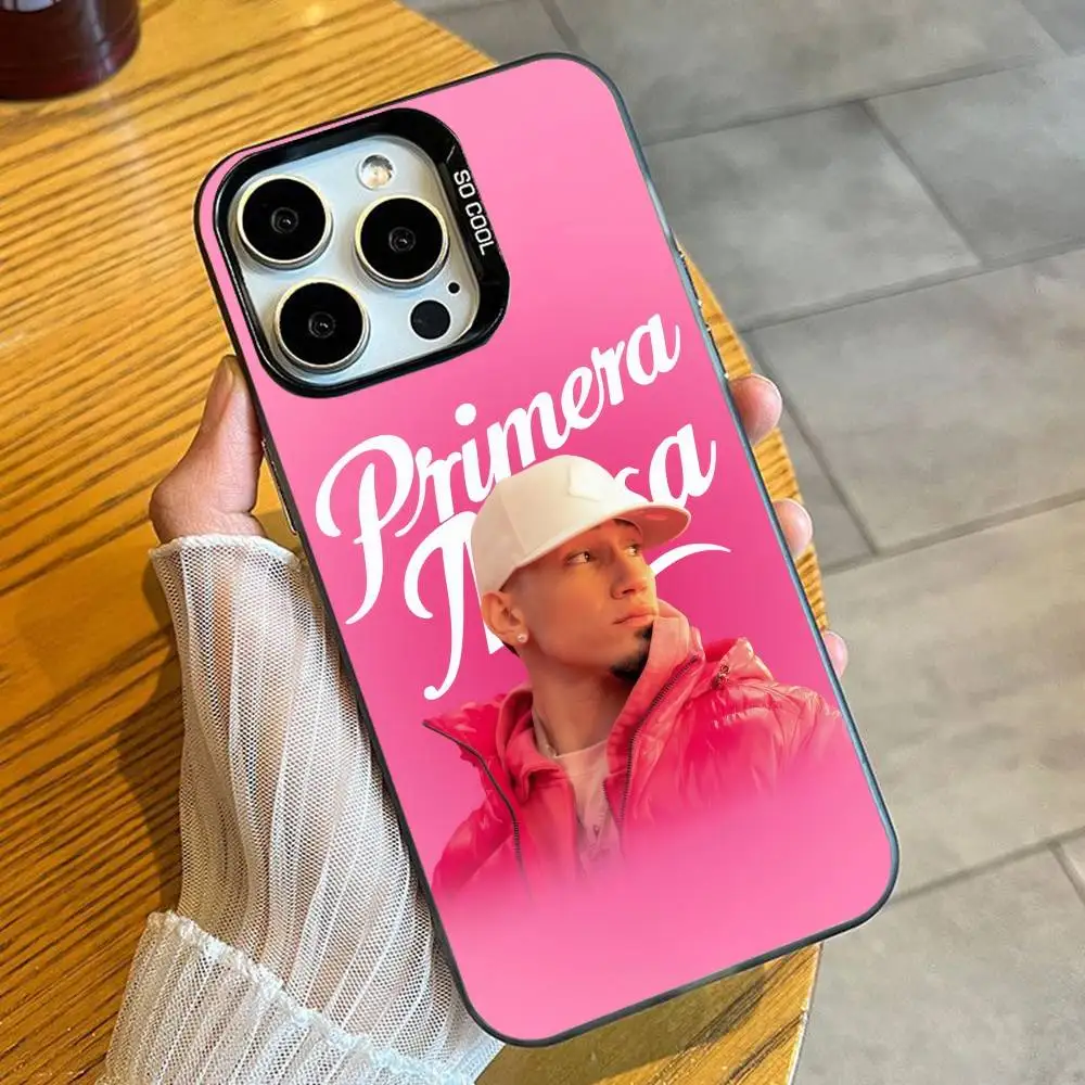 Por-Si-Manana No-Estoy O-Omar C-CourtzS Etui na telefon iPhone 16 17 15 14 12 13 Pro Max Czarne Matowe Odporne na Wstrząsy — zdjęcie produktu 3