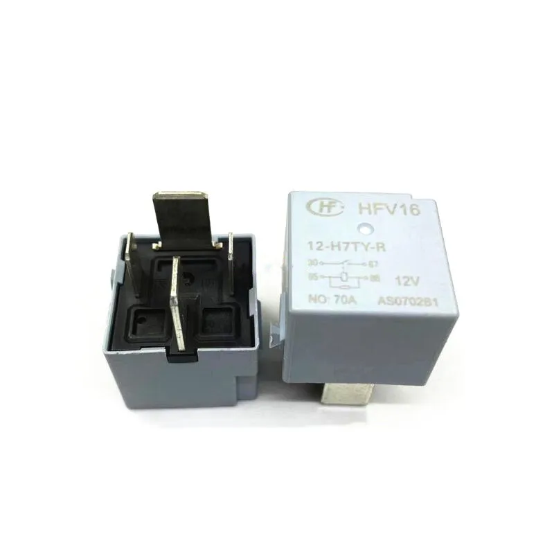 

NEW HFV16 12-H7TY-R HFV16 12 H7TY R HFV1612H7TYR 12VDC DC12V 12V relay 70A 4PIN