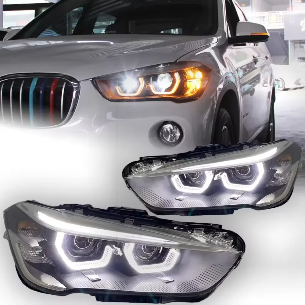 Car Lights for BMW X1 F49 LED Headlight Projector Lens 2016-2021 F48 Laser Head Lamp LED Headlights Drl Automotive Accessories