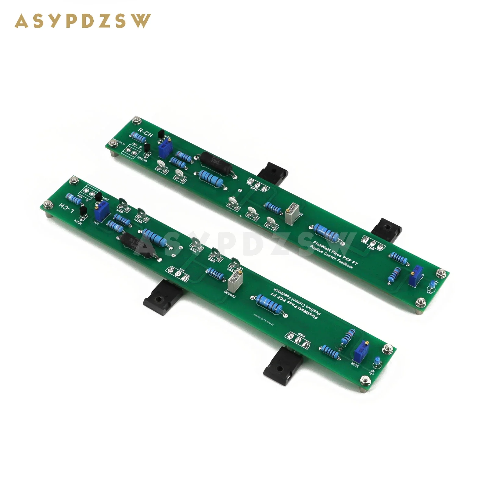 1 Pair Stereo FirstWatt PASS PCF F7 Positive current Feedback Class A power amplifier DIY kit/Finished board 20W+20W