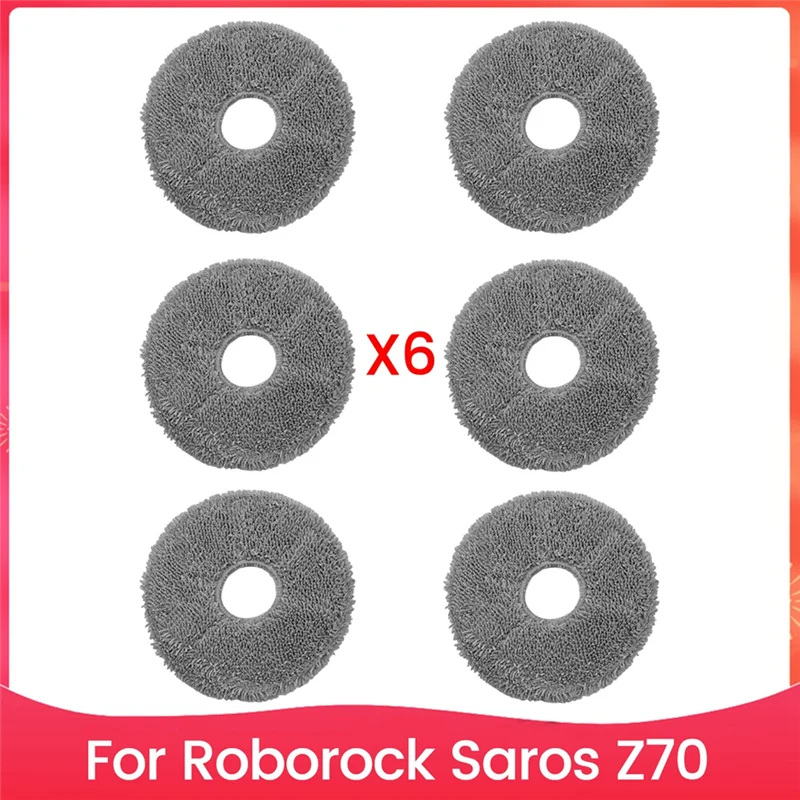 Tampon de vadrouille AT28 pour aspirateur Roborock Saros Z70, pièces détachées, accessoires en tissu de vadrouille lavables