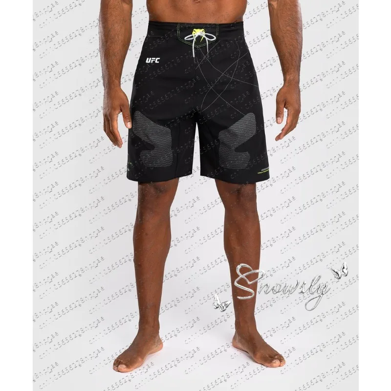 

2026 UFC Classic Oversized Men's And Women's Boxing Fighting Training Shorts 3D Mesh Loose Breathable Speed Drying Sports Shorts