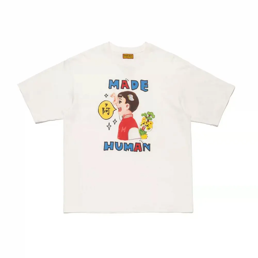 Human Made 26SS KEIKO SOOTOME Graphic T-Shirt, Artist Collaboration Tee for Men Women