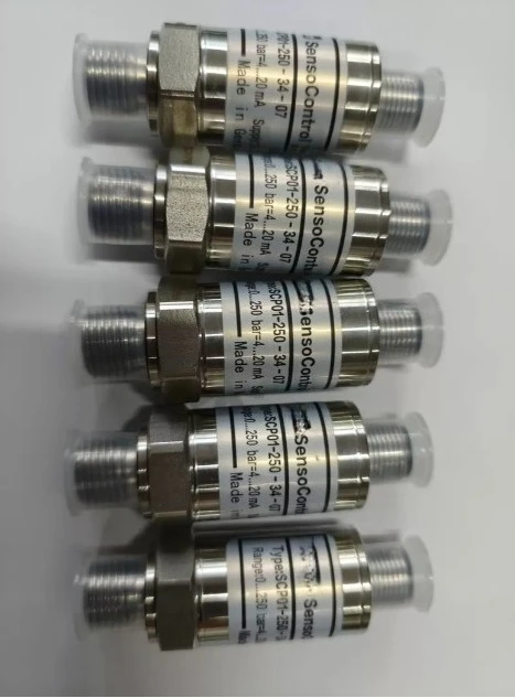 Pressure sensor SCP01-250-34-07 Measuring range 0–250 bar, 4–20 mA output  1PCS