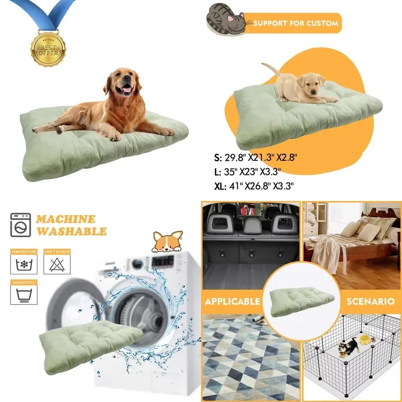 Ultra Soft Anti-Anxiety Plush Dog Bed Outdoor Washable Orthopedic Eco-Friendly Luxury Pet Bed Wholesale