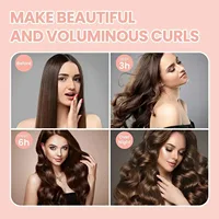 Heatless Hair Curlers Curling Rod Headband No Heat Hair Rollers Lazy Curls with Hook Sleeping Soft Flexi Rod Hair Styling Tools 4