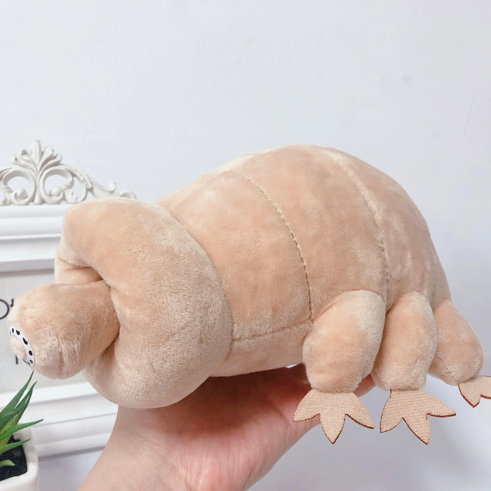 25cm Water Bear Tardigrade Plush Toy Soft Tardigrade Dolls Stuffed Animals Educational Toys for Children Kids Baby Birthday Gift