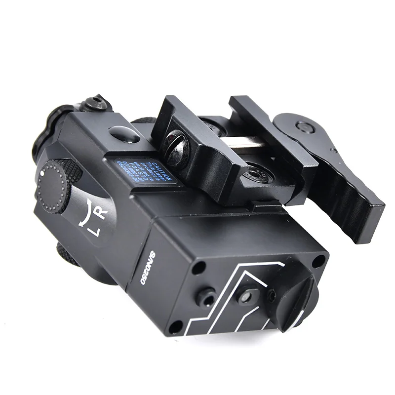 WADSN Matel DBAL Mini punto rojo mira táctica verde azul puntero láser 20mm Rail apto para caza Airsoft accesorios de pistola de juguete