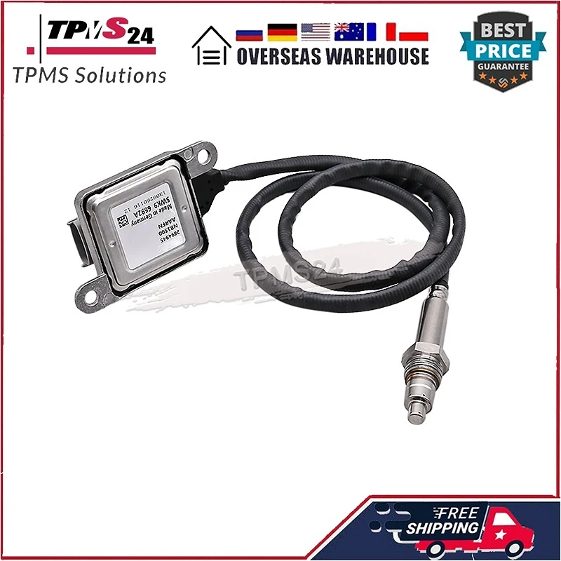 For Cummins ISB 6.7L 12 Volt New Outlet NOx Nitrogen Oxide Sensor 2894945