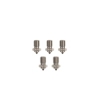5PCS FLSUN S1 PRO 3D Printer Hotend Kit Component Hardened Steel Nozzle Brass Print Head Block 0.4mm Extruder 1.75mm Filament
