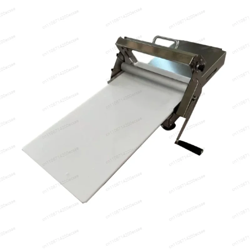 Small Foldable Manual Dough Sheeter for Home, Hand Crank Puff Pastry Maker for Croissants & Tart Shells