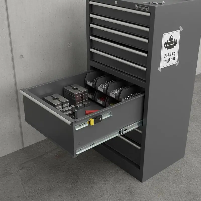 1 paire de glissières de tiroir à extension complète, 965 mm, capacité de charge de 226,8 kg, guides de tiroir, roulements à billes avec mécanisme de verrouillage, glissières télescopiques latérales pour étagères, armoires, tiroirs industriels
