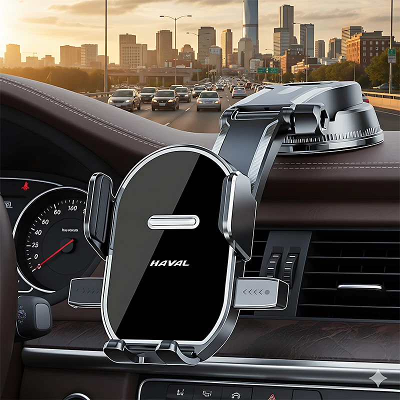 

For Haval H6 H2 H9 H4 H7 Jolion Car Dashboard Phone Holder Universal Auto Cell Phone Stand GPS Windshield Mount Anti-Shake ProX1