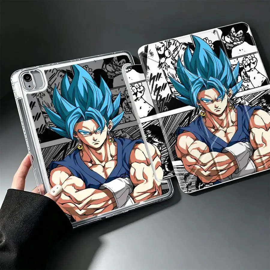 With Pen Slot Cover Tablet Case For Samsung Galaxy Tab A9 Plus A8 S8 A11 S7 FE S10 Lite S9 Plus Anime Cool