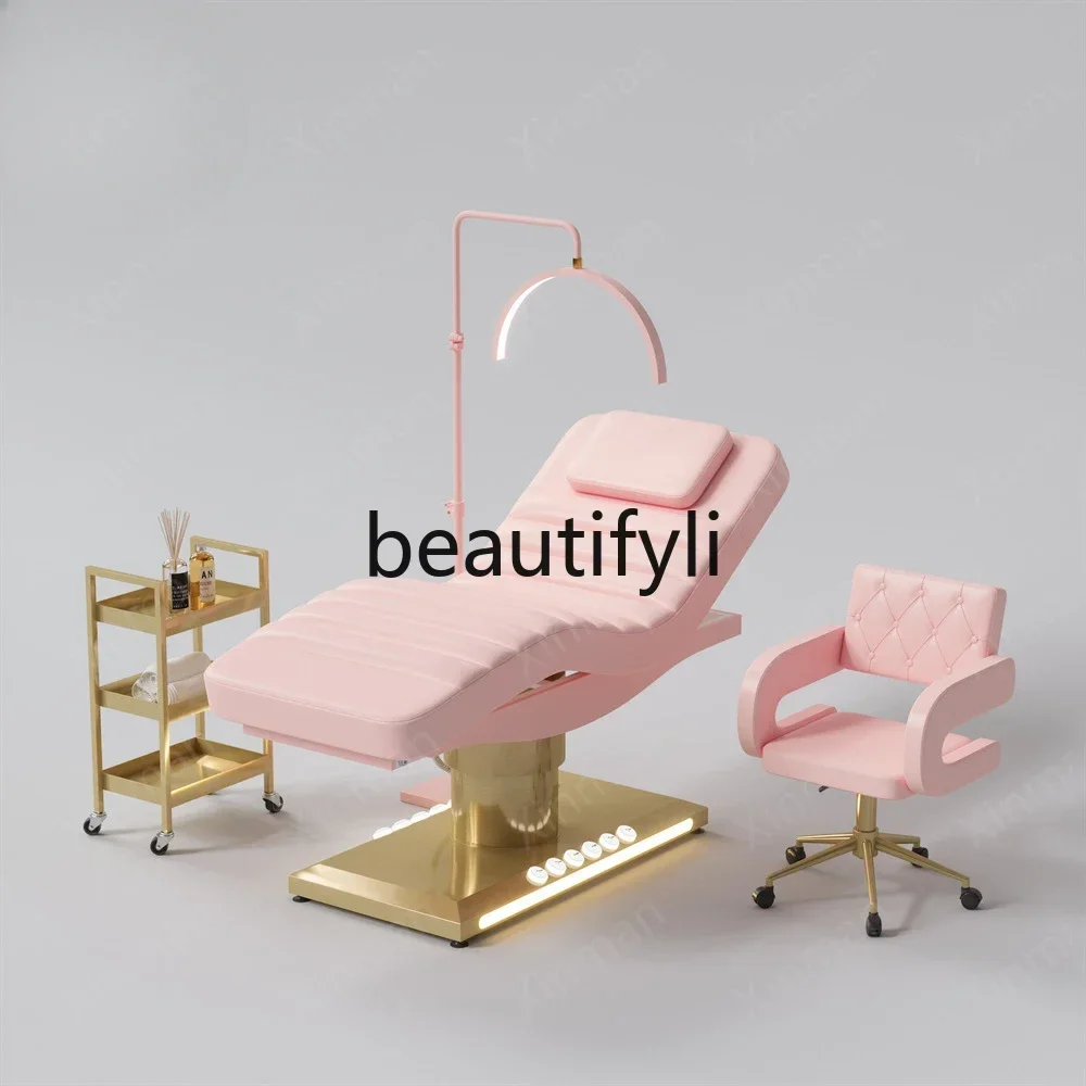 

S7486teae Electric Beauty Bed Beauty Salon Electric Lifting Skin Management Bed Spa Massage Bed