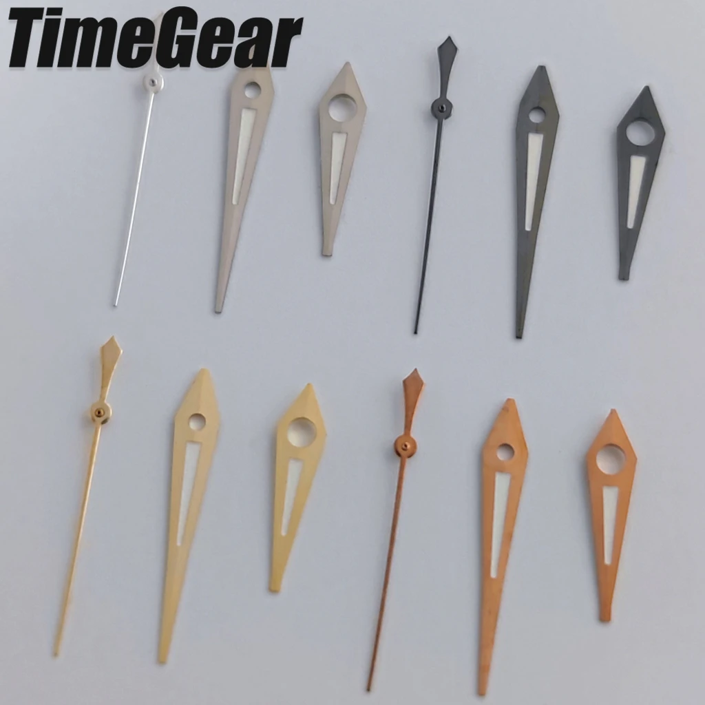 Cocktail Time NH35 Watch Hands C3 Green Luminous For NH34 NH35 NH36 NH38 NH39 NH70 NH72 7S26 7S36 4R35 4R36 Movement
