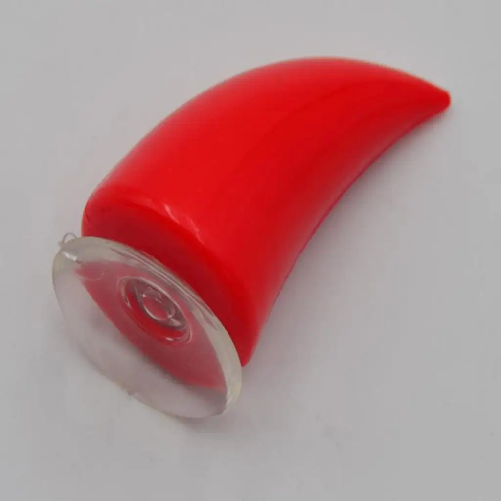 Playful Red Devil’s Horn Suction Cup Accessory for Motorcycle Helmet Covers and Helmet Accessories