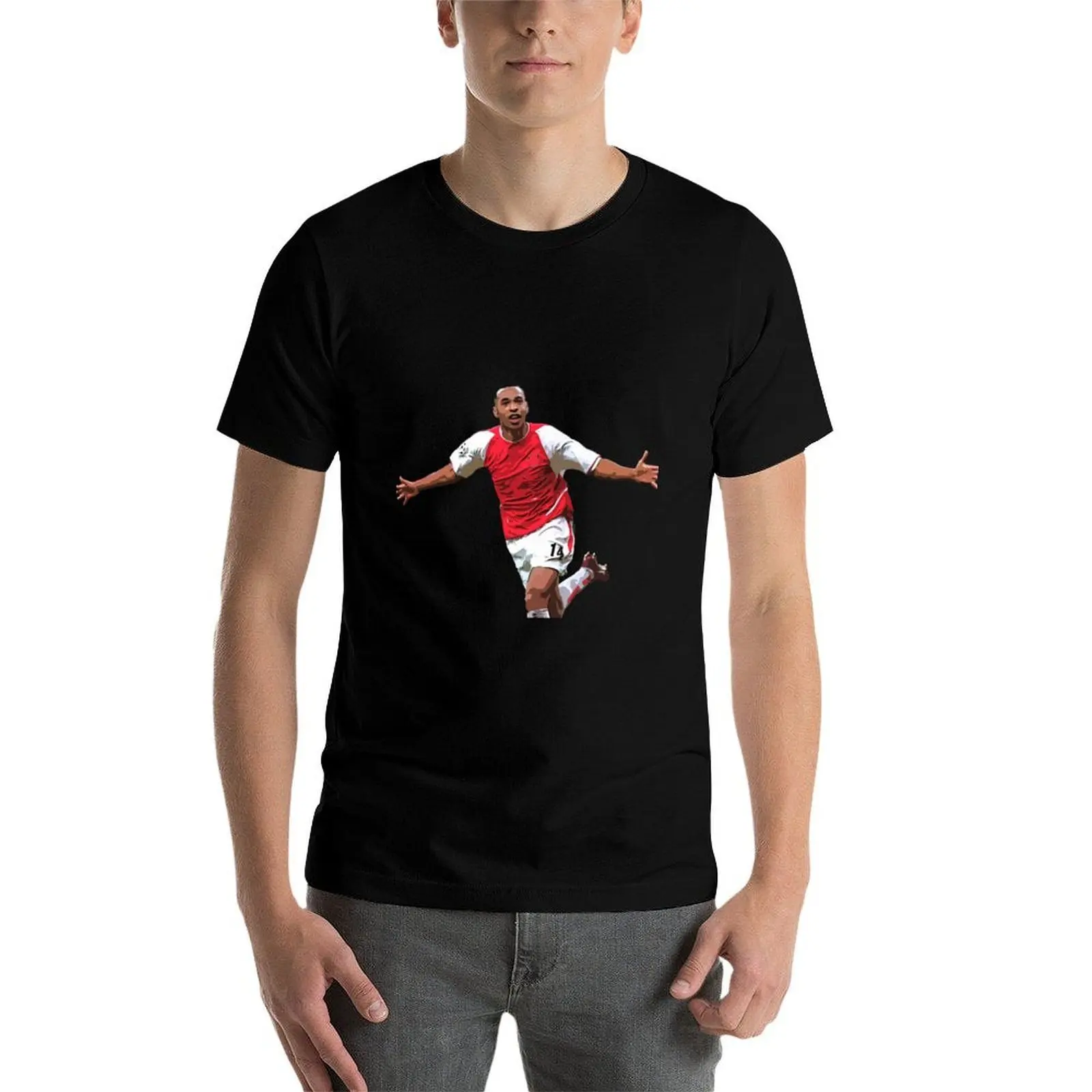 

Thierry Henry T-Shirt man t shirts for men casual t shirts for man slim fit T-Shirt