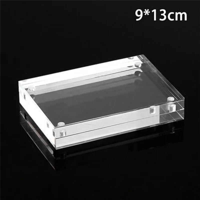 Durable Clear Acrylic Magnetic Picture Frame For Preserving Beautiful Memories Durable 15X21cm-Hot
