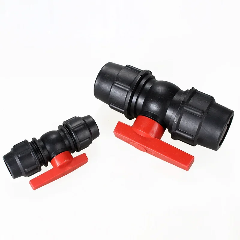 

PE Tube Tap Water Splitter Tee Elbow Plug Coupler Plastic Quick Valve Connector Irrigation Pipe Fittin