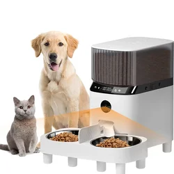 Alimentador inteligente para mascotas con cámara, dispensador automático de comida, 5G, Wifi, gran oferta