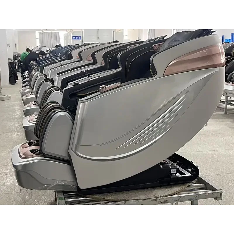 2506 6D Massage Chair Zero Gravity SL Track Body Recliner with Heat AI Voice Control Thai Stretch for Home Office Use