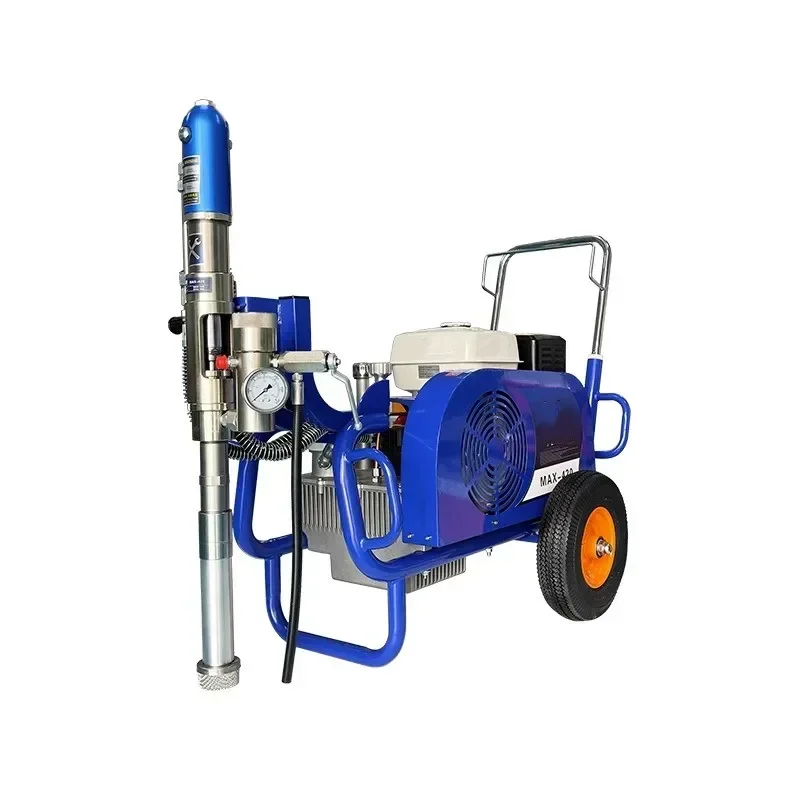 220V High Power Latex Paint Home Decoration Project Automatic Putty Powder Spraying Machine High Pressure Waterproof Paint