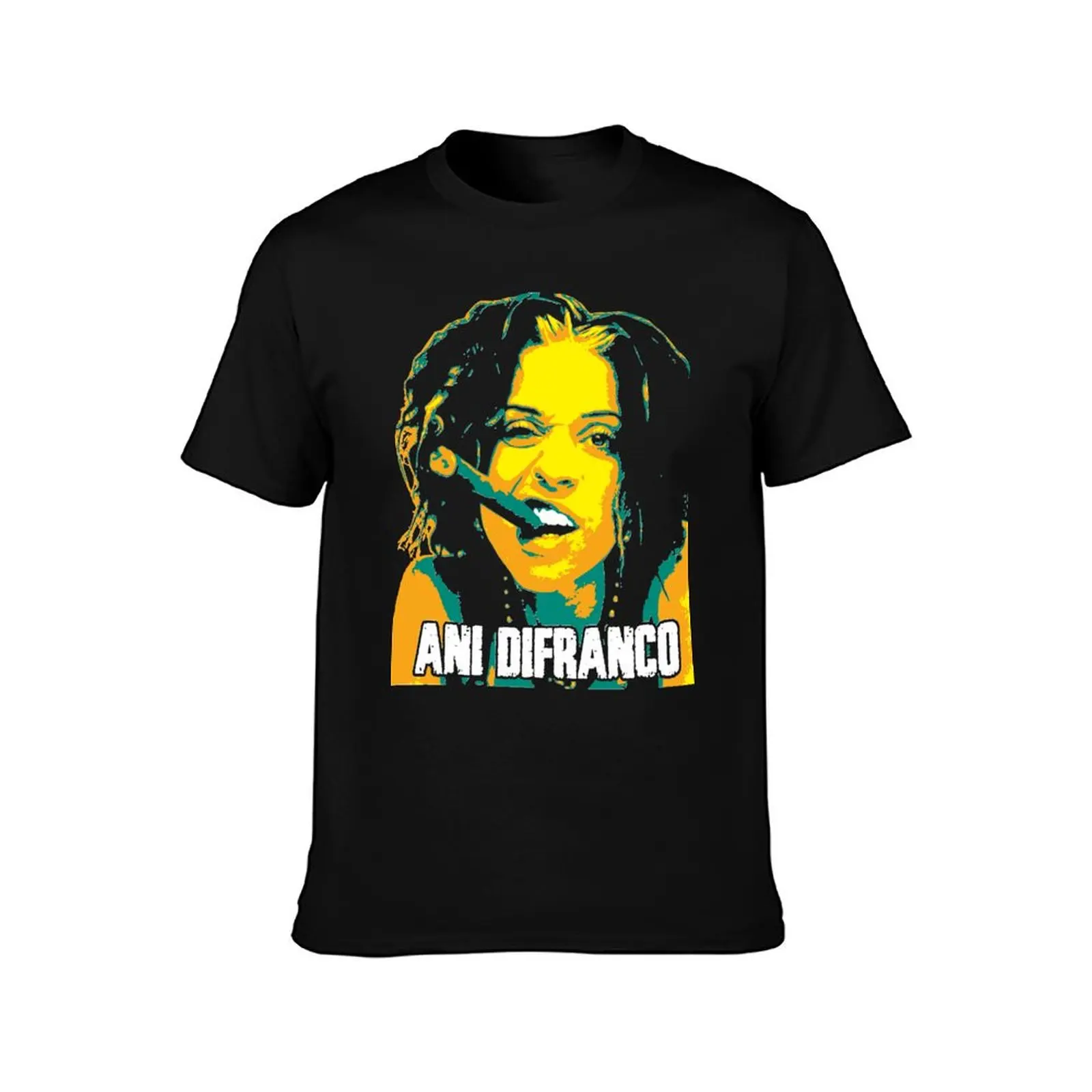 Ani DiFranco. Angela Maria. American singer-songwriter v4 T-Shirt Holiday Outdoor T-Shirt