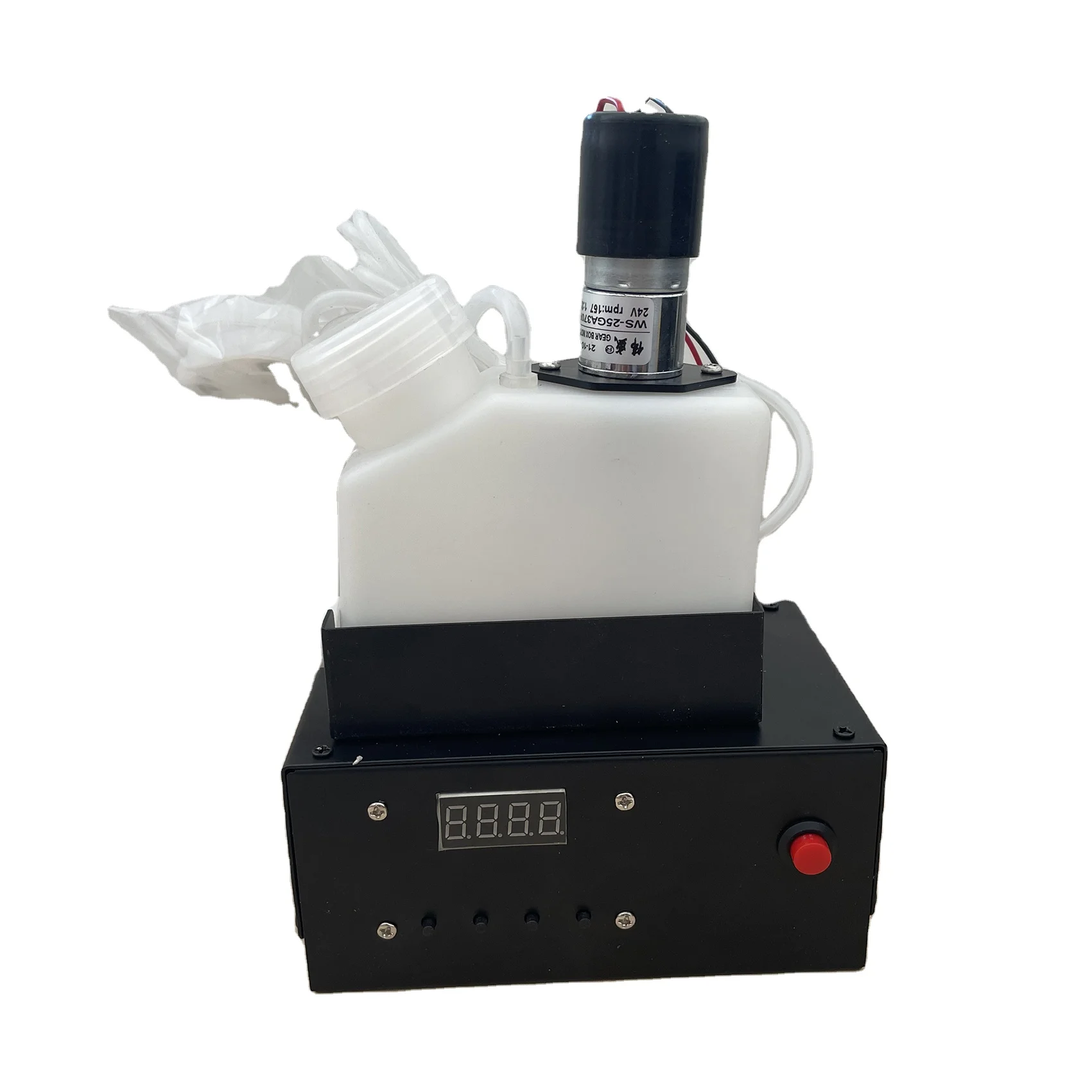 Ink Tank White Ink Circulation Tank with Time Controller Stirrer Motor White Ink Circulate System for L1800 Modify DTF Printer