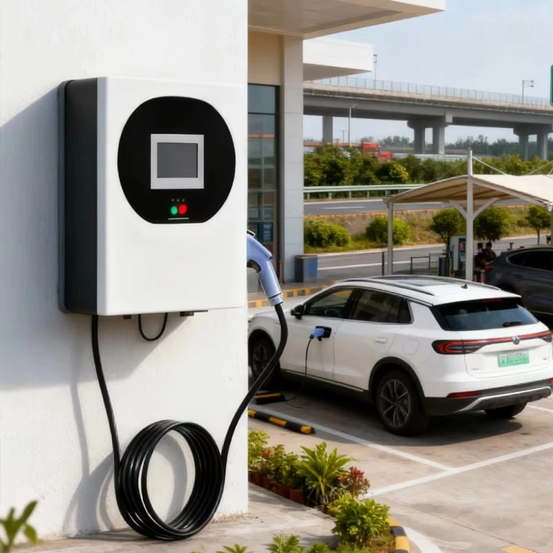 Juhang 40kW CCS2+CHAdeMO Electric Vehicle Charging Wall-mounted/Column-mounted DC Charger for Manufacturing