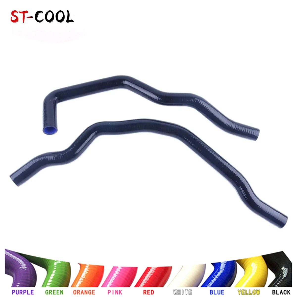 For Honda S2000 AP AP1 F20C F22C1 2.0L 2.2L 2000+ Radiator Hoses 2001 2002 2003 2004 2005 2006 Silicone Tubes Kit 2Pcs 11 Colors
