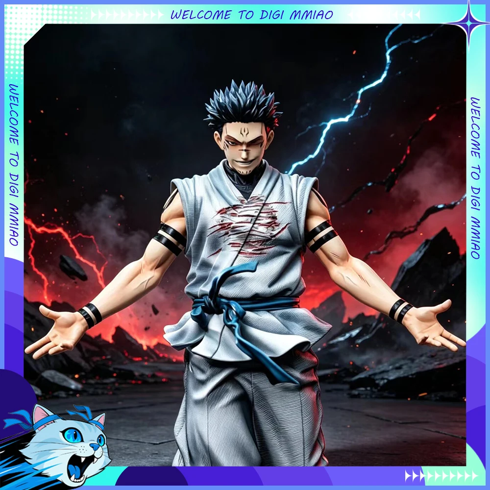 30CM Anime Jujutsu Kaisen Figure Ryomen Sukuna Action Figures Pvc Statue Collection Model Desk Ornament Doll Christmas Gift