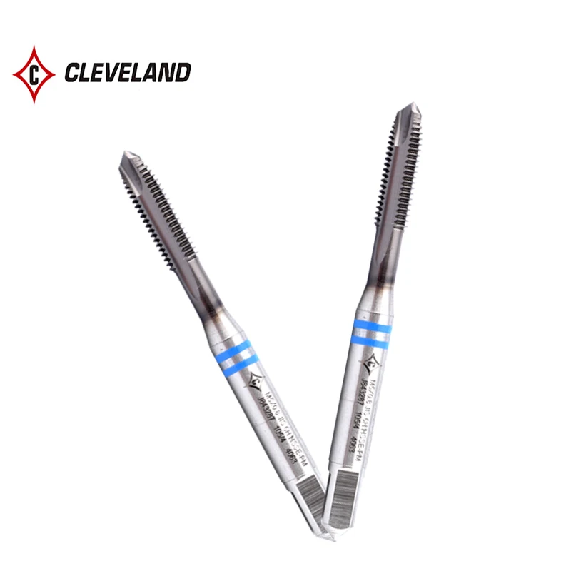 CLEVELAND HSS-PM With JP Spiral Pointed Tap M3 M4 M5 M6 M8 M10 M12 M14 M16 Machine Thread Tap For Stainless Steel