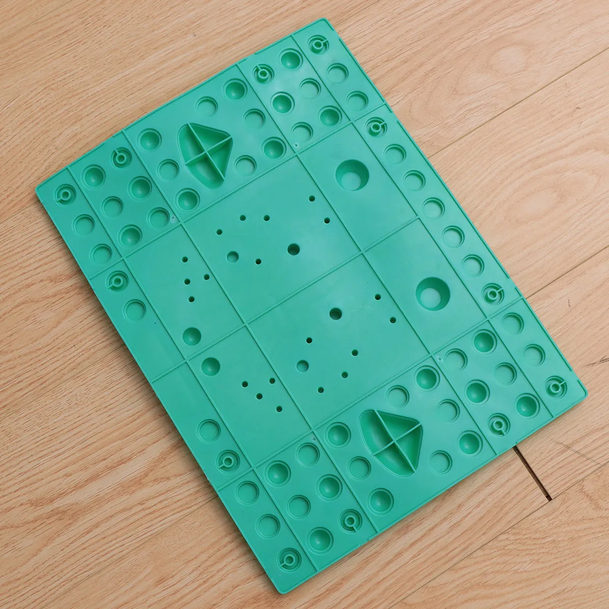 Reflexology Foot Massage Mat Plastic Magnetic Therapy Toe Pressure Plate Random Color Foot Massager Acupressure Relaxation Pad