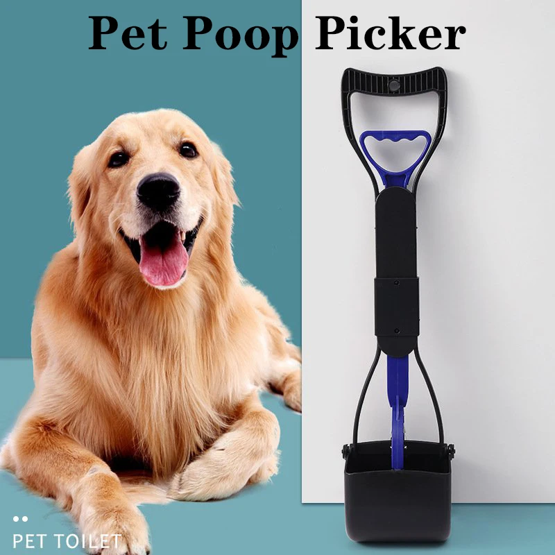 

Foldable Middle Dog Poop Picker Poop Bags Pet Pooper Scooper Cat Poop Clip Scoop Pick Waste Pet Cleaning Tool Dog Accessories