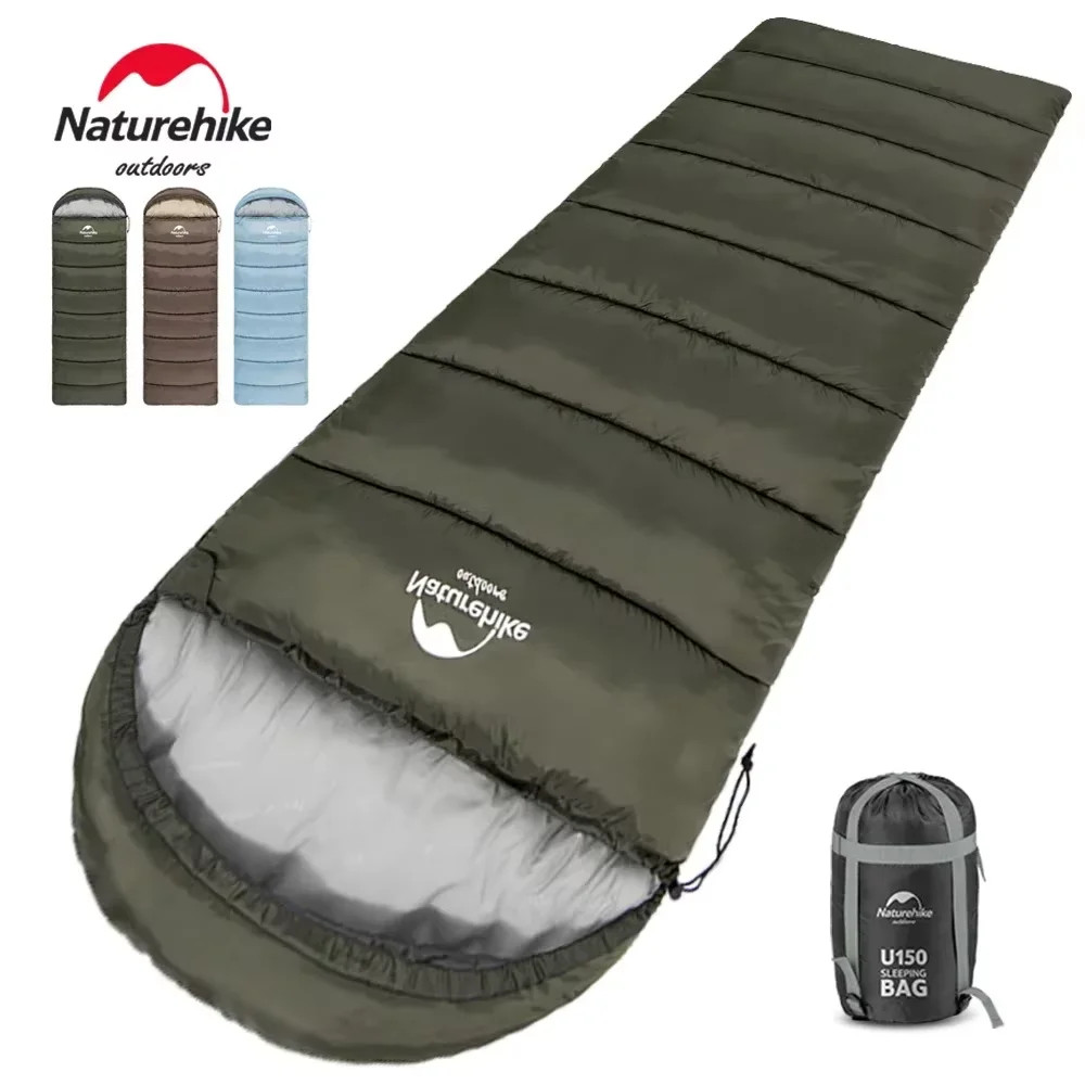 

Naturehike Sleeping Bag Ultralight Compact Potable Envelope Winter Sleeping Bag Cotton Quilt Travel Outdoor Camping Sleeping Bag