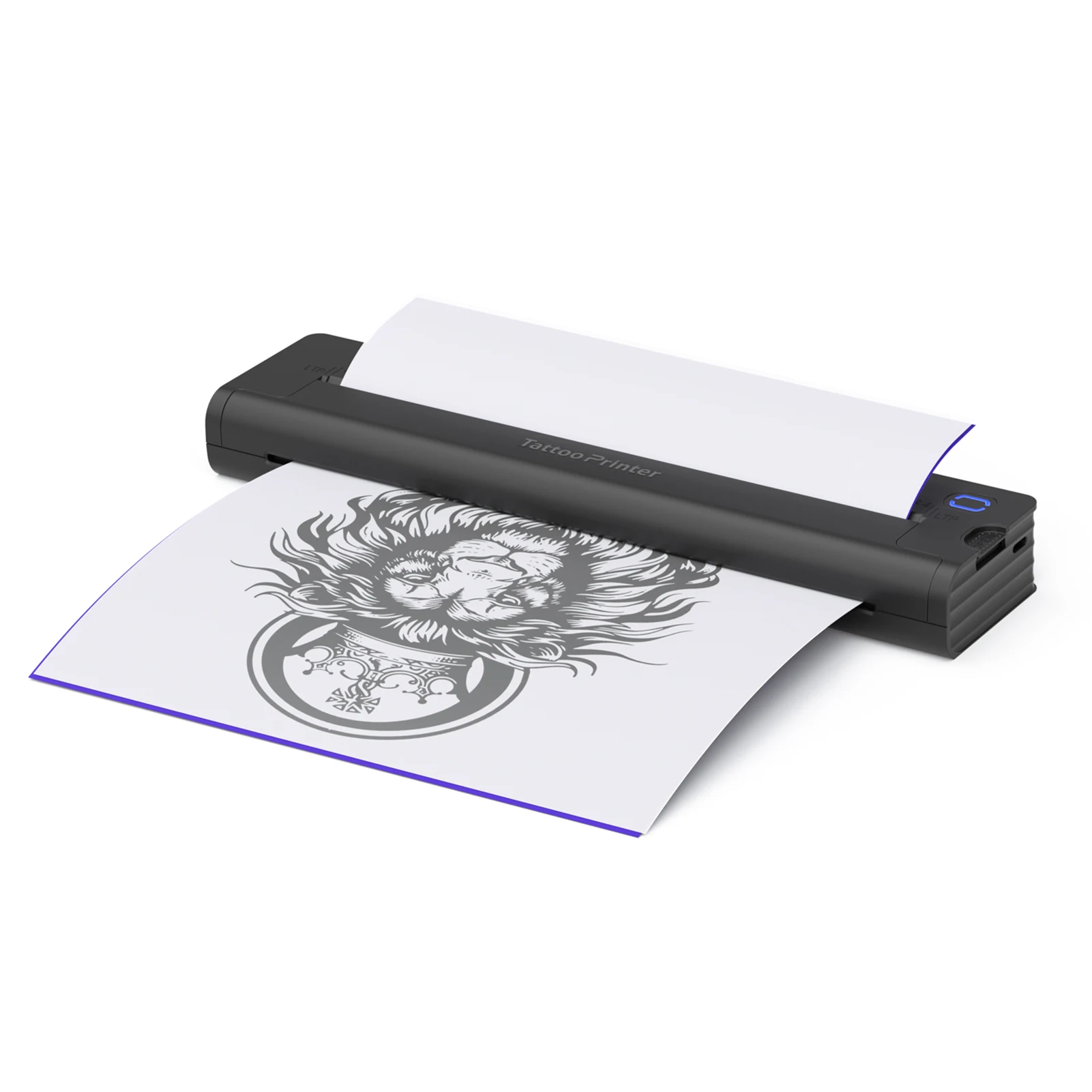 

Трафаретный принтер для татуировки Беспроводной термопринтер для переноса татуировок с бумагой для переноса BT Connection App Control Портативный набор для татуировки