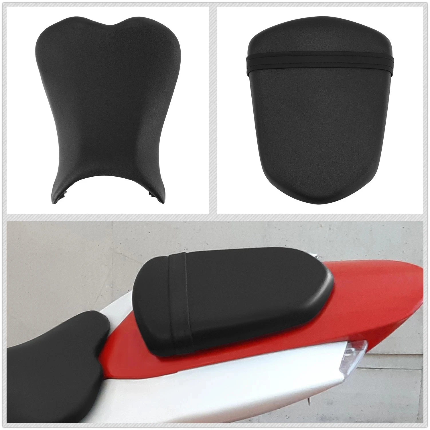 

Front Rear Driver Passenger Seat Fit For Suzuki GSXR 600 750 2006-2007