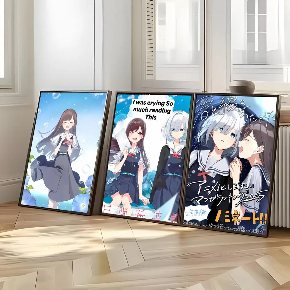 Heartfelt Manga T-The Summer You Were There Poster Distinct Home Decor Concepts Chic Indoor Art Pieces