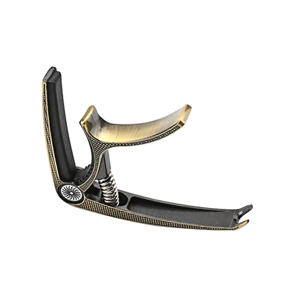 

Metal Guitar Capo Tone Modified Clamp Durable Portable Guitar Tuning Accessory for Beginners Professionals Capo