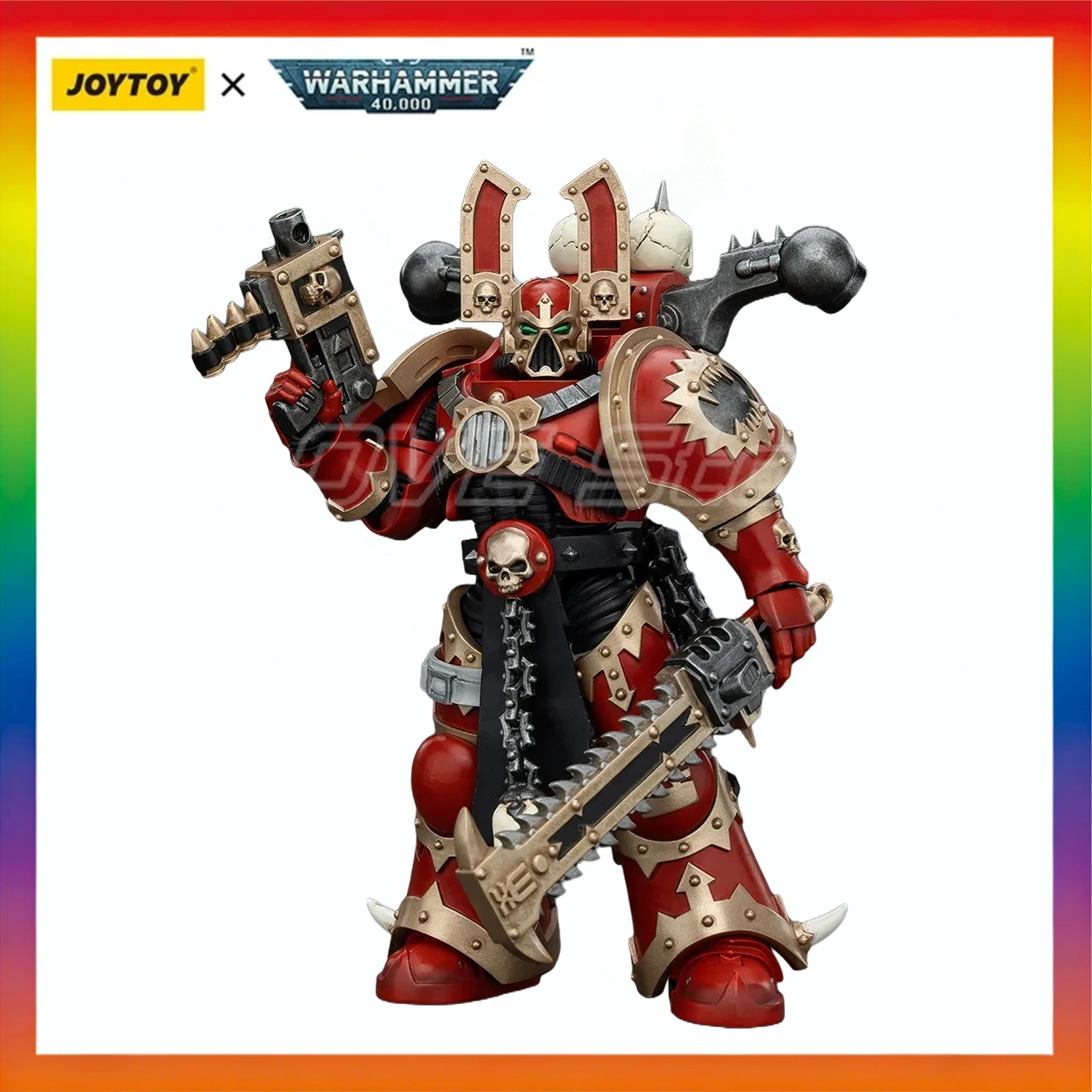 

In Stock Original JOYTOY 40K World EatersKhorne Berzerker 6 1/18 Action Figure Model Toys Gift
